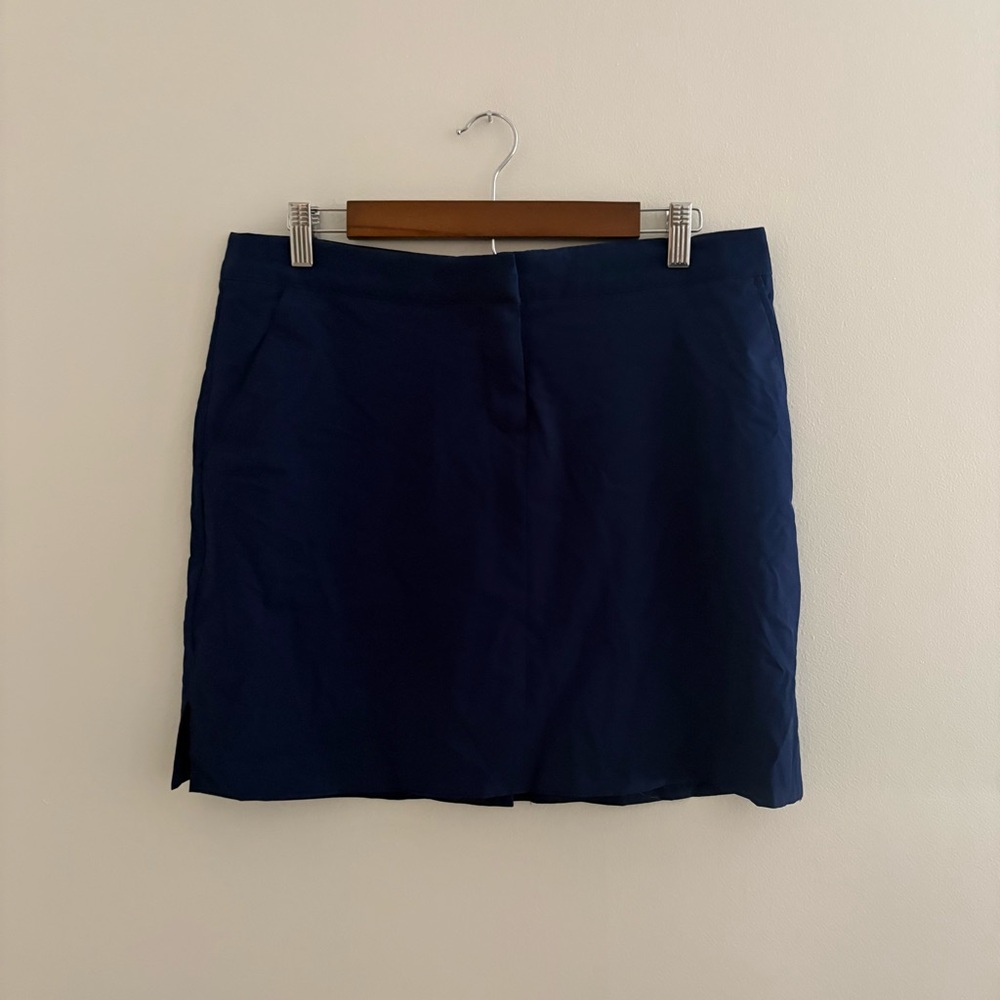 IZOD Womens Navy Blue Golf Skort Size 8 Preppy Lightweight Sporty